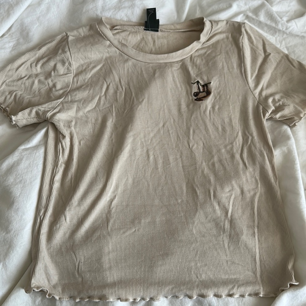 Wild fable cream shirt